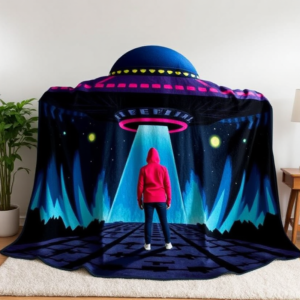 Alien Abduction Blanket