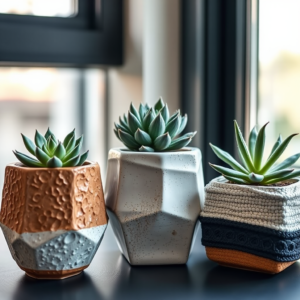 Ceramic Planter Set