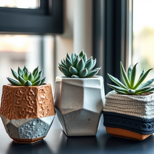 Ceramic Planter Set